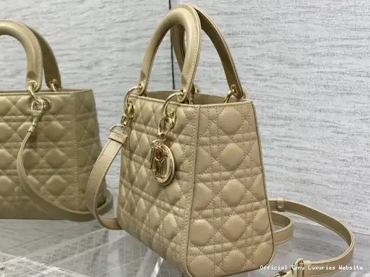 Tony Luxuries Lady diro Gold large Calfskin-24cm 0629